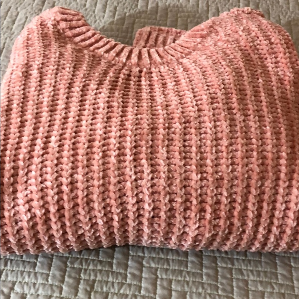 OH SO SOFT CHENILLE V BACK SWEATER - Picture 6 of 8